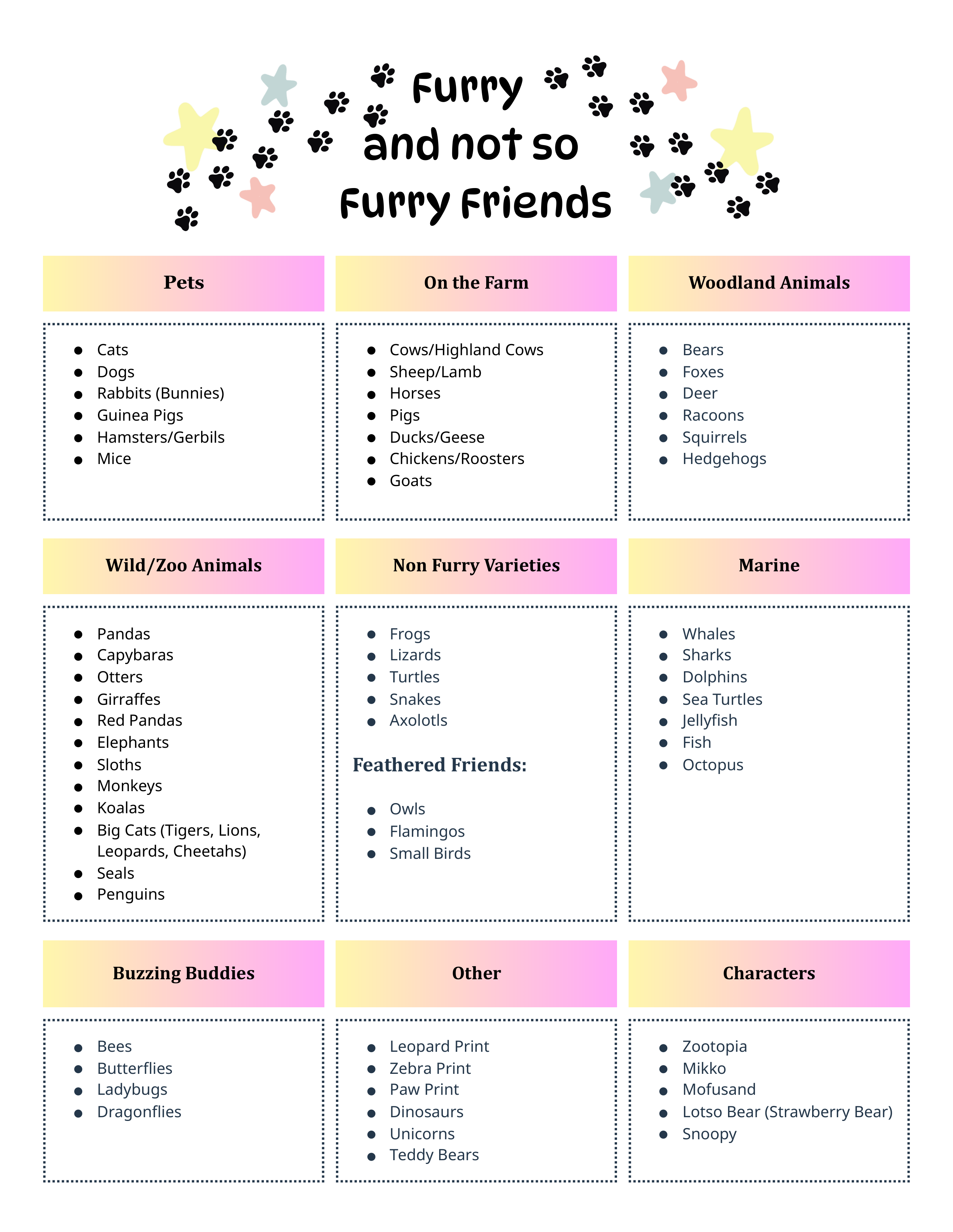 Animal Themed Mystery-Lucky Scoop